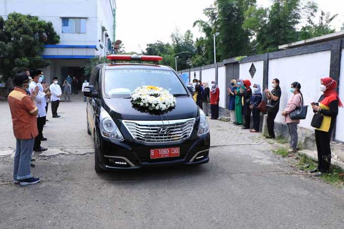 Melepas Kepulangan drg Nitya, Walikota Tangerang: Minta Masyarakat Turut Mendoakan