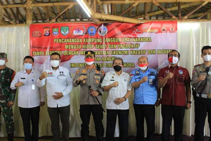 Kampung Tangguh Anti Narkoba Desa Talaga Kecamatan Cikupa Diresmikan