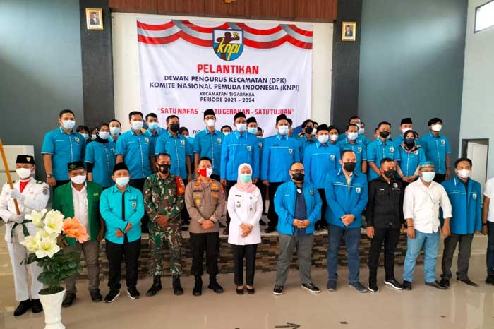 Resmi Dilantik, Ketua DPK KNPI Tigaraksa