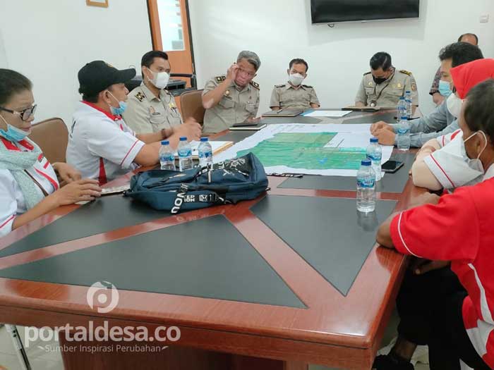 HUT Agraria dan Tata Ruang, Kelompok Tani Berjuang Murni Serahkan Berkas Pengajuan Pelepasan Tanah