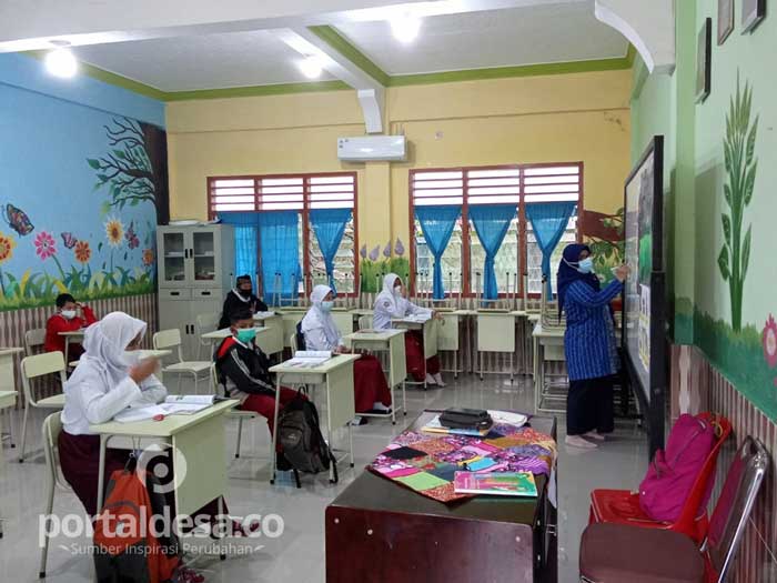 Perguruan Muhammadiyah 19 Pematangsiantar Mulai Laksanakan PTM Terbatas