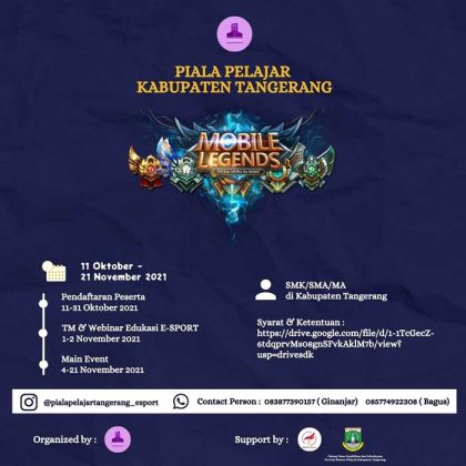 Elba Organizer akan Gelar Piala Pelajar Esport 