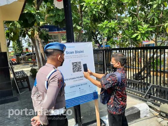  Polres Sampang Wajibkan Anggota dan Pengunjung