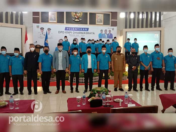 Sah! Tedy Deska Putra Nahkodai KNPI Dharmasraya 2021-2024