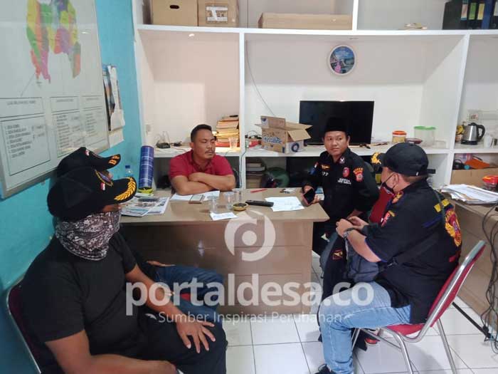 Unit Intelkam Polsek Mauk Terima Kunjungan Ormas BPPKB