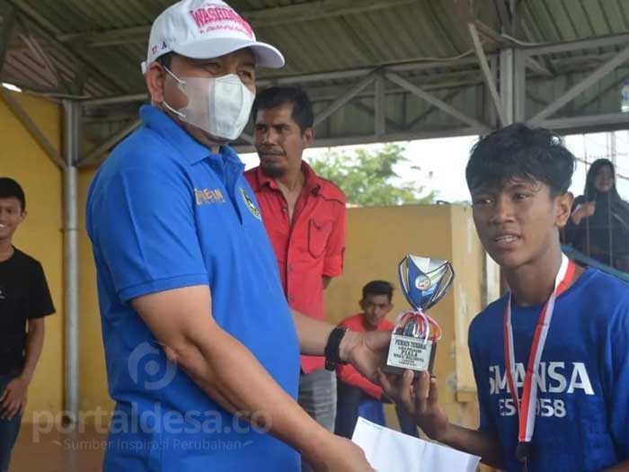 Disaksikan Wakil Wali Kota, SMAN 1 Langsa Juara I Liga U-16