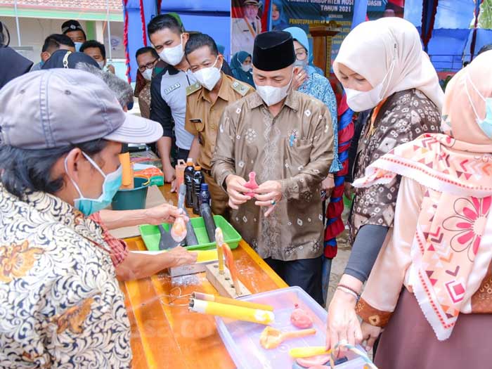 Gandeng Ibu-ibu, Pemkab Muba Jadikan Desa Sumber Agung Sebagai Sentra Hilirisasi Industri Karet