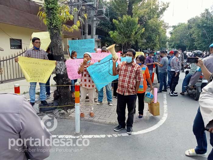 Keluarga Korban Dugaan Penganiayaan Minta Keadilan di Polrestabes Medan