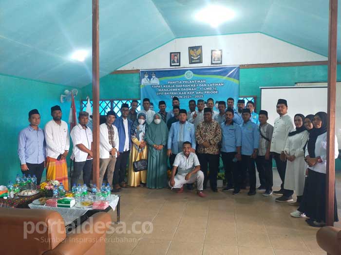 Pengurus DPD BKPRMI Kabupaten Kepulauan Aru Periode 2021-2025 Resmi Dilantik dan Dikukuhkan