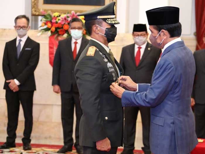 Usai Dilantik Presiden, Andika Perkasa Resmi Jabat Panglima TNI