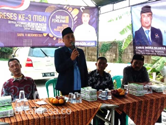 Gelar Reses Ke-3 di Perum Sepatan Residen, Chris Indra Wijaya Wujudkan Aspirasi Warga