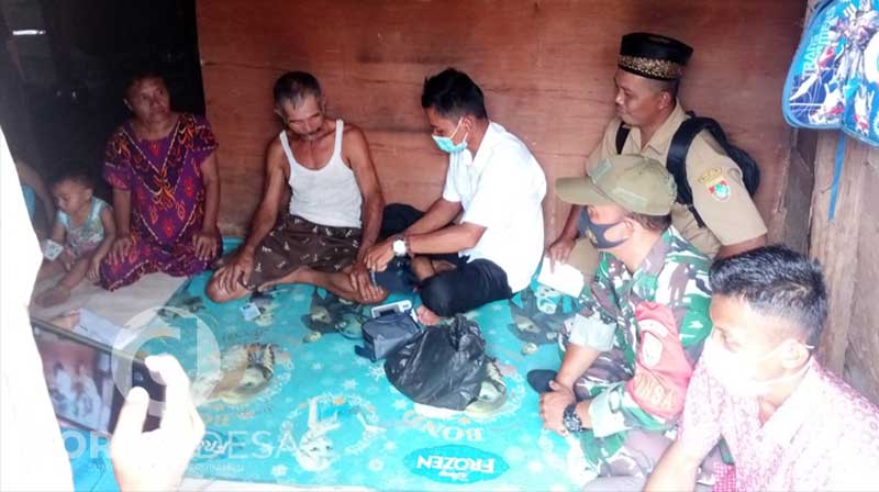 Pemdes Purwodadi Laksanakan Vaksinasi Door to Door