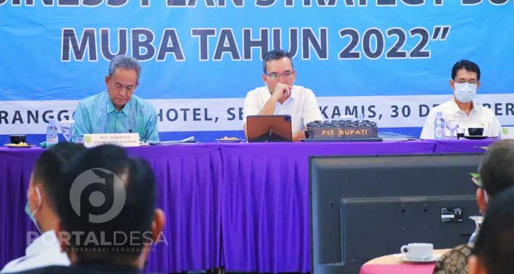 Plt Bupati Muba Beni Hernedi Apresiasi Strategi Business Plan BUMD Muba