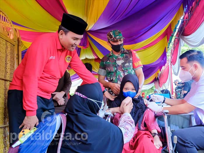 Vaksin Kolaborasi Pemkab Muba dan BIN Sasar Pelajar Berkebutuhan Khusus