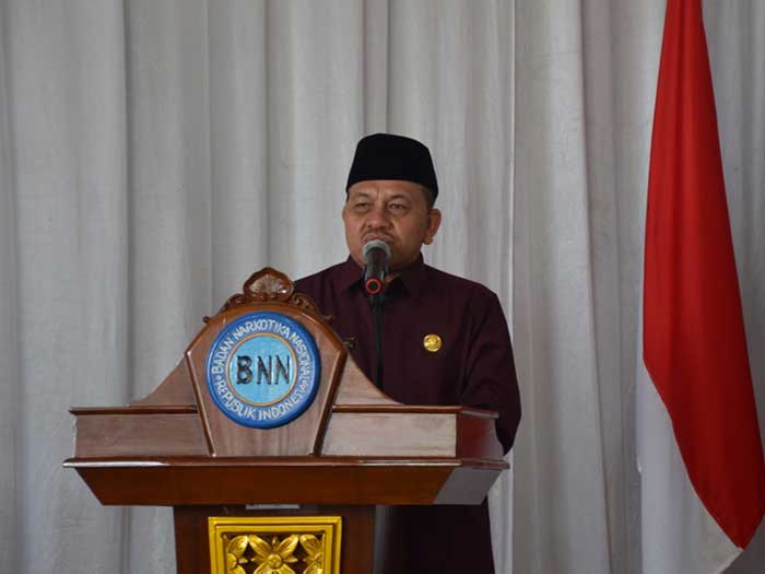 Wakil Wali Kota Langsa Bersama BNN Langsa Launching Gampong Bersinar Gedubang Jawa
