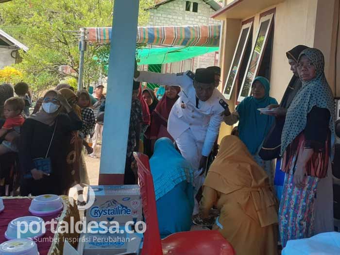 Warga Desa Saria Sambut Kades Terpilih Atman Hasan Penuh Kemeriahan