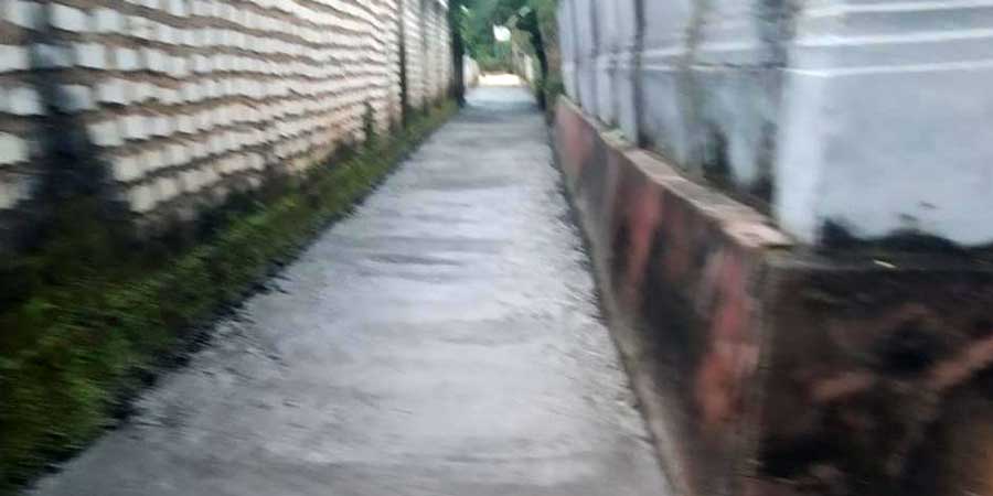 Diduga Proyek Rabat Beton di Desa Nepa Dikerjakan Asal Jadi