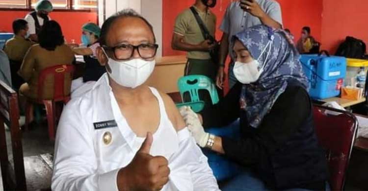 Kabupaten Simalungun Launching Vaksin Booster