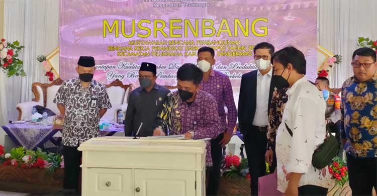 Kecamatan Teluknaga Laksanakan Musrenbang TA 2023 di Rumah Makan Saung Ibu