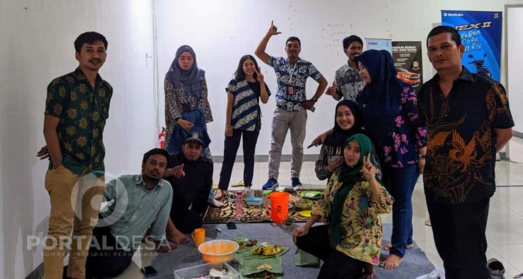Momen Pergantian Tahun, PT Suzuki Finance Cabang Bastiong Ternate Selatan Adakan Makan Bersama