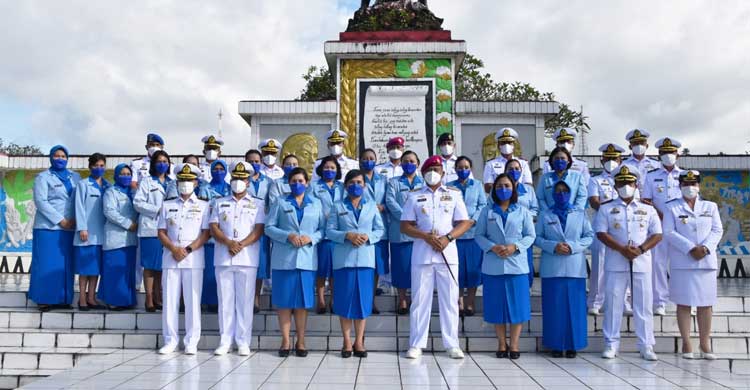 Peringati Hari Dharma Samudera, Danlantamal VIII Pimpin Ziarah di TMP