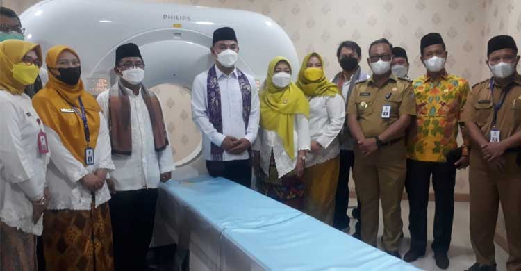 Wabup Mad Romli Launching Ruang CT Scan