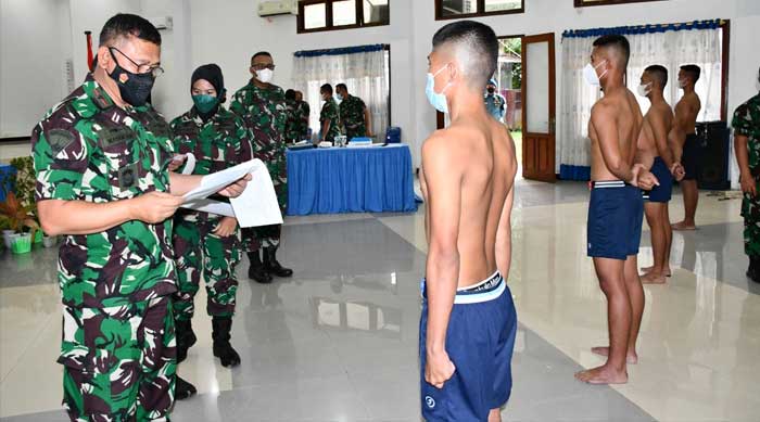 Danlantamal VIII Pimpin Sidang Pantukhirda Calon Prajurit TNI AL