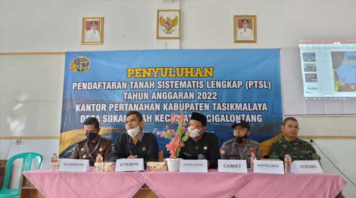 Gelar Penyuluhan Program PTSL, Desa Sukamanah Optimis Mampu Capau Target