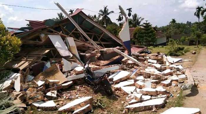 Gempa Pasaman Barat Terasa di Perawang