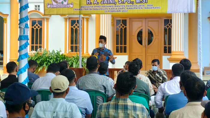 H Ahmad Jaini Gelar Reses Ke-2 Tahun Sidang 2021-2022