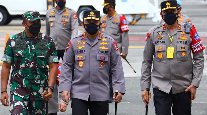 Kapolri Tinjau Pelaksanaan Vaksin Di Aceh