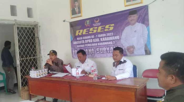 Ketua Fraksi Pangkal Perjuangan Laksanakan Kegiatan Reses Masa Sidang Ke-1 Tahun 2022