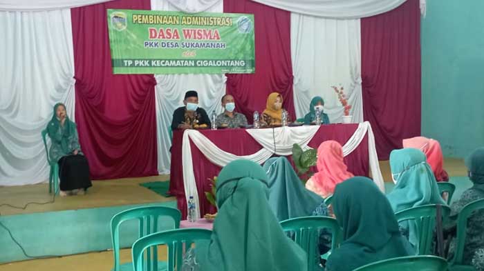 Pemdes Sukamanah Adakan Pembinaan dan Pelatihan Administrasi Pendataan Dasawisma