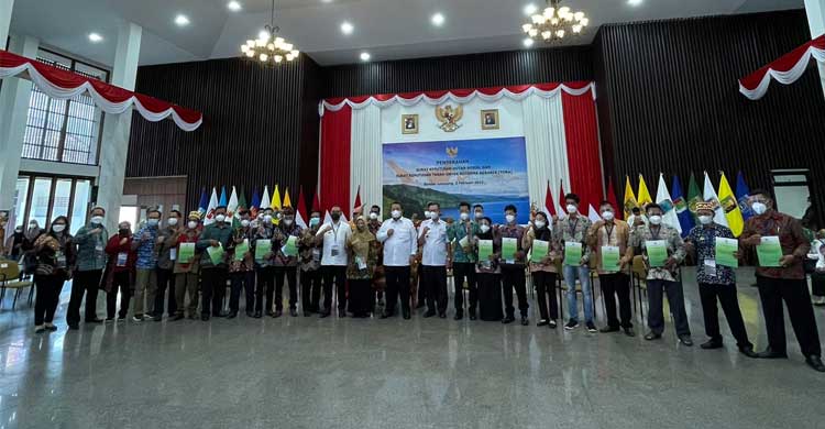 Presiden Serahkan SK Kehutanan, Gubernur lampung Minta Tetap Jaga Keseimbangan Kawasan