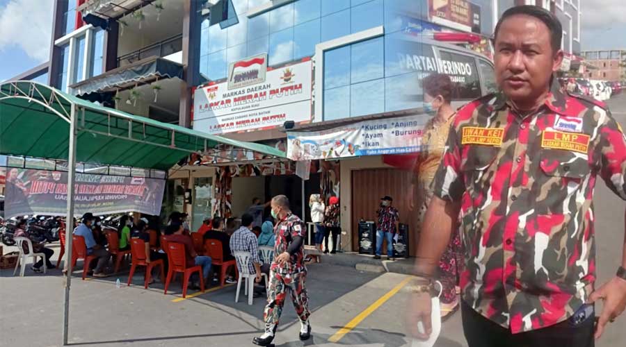 Bekerjasama dengan Polresta Barelang, LMP Kepri Senggarakan Vaksinasi untuk Masyarakat Batam