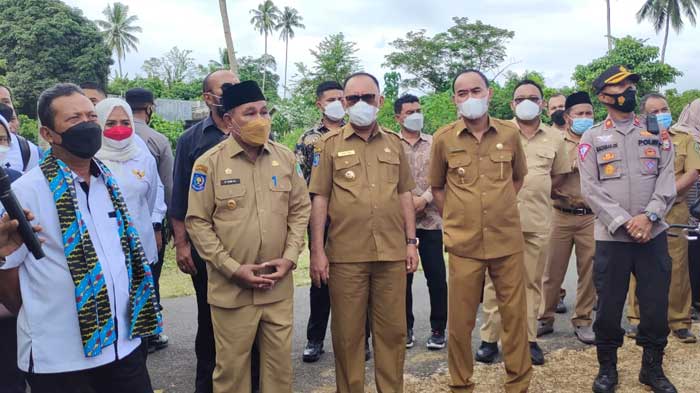Bupati Halbar Sambut Kedatangan Mentri Kelautan dan Perikanan