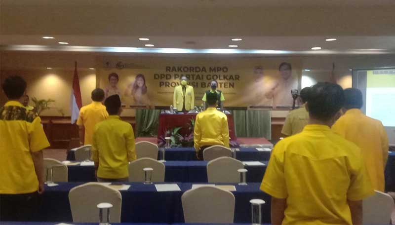 DPD Partai Golkar Banten Gelar Rakorda