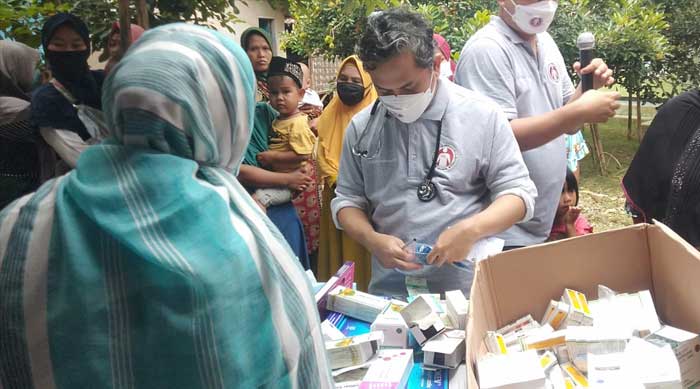 PAPDI Banten Gelar Baksos di Desa Ranca Sanggal Cinangka Serang