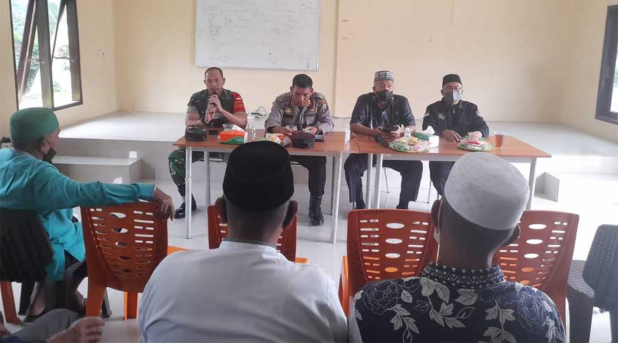 Polsek Beringin Rakor dengan BKM Mesjid, Imbau Jamaah Taat Prokes Saat Bulan Ramadhan