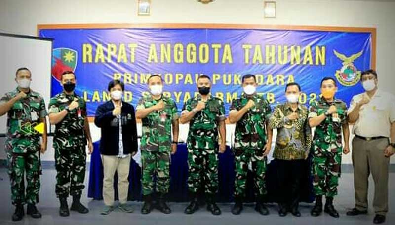 Primkopau Pukadara Lanud Suryadarma Adakan RAT
