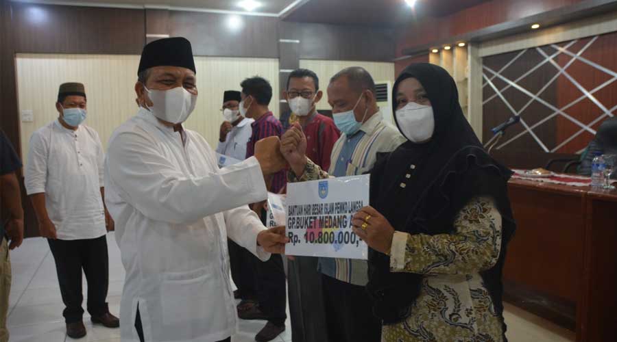 Ribuan Fakir Miskin Dapat Uang Meugang dari Pemko Langsa