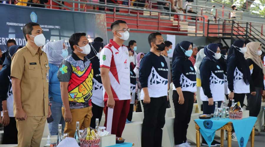 Tingkatkan Kapasitas Kader, TP PKK Muba Gelar Jambore PKK