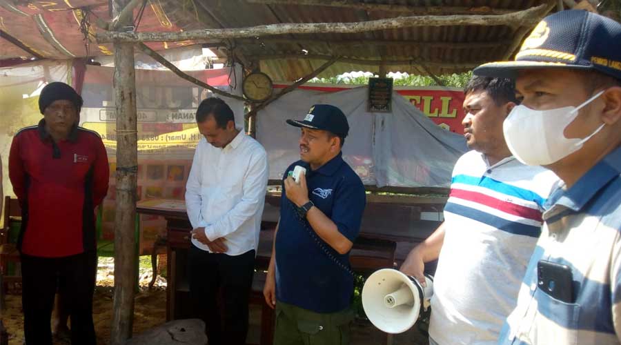 Wakil Walikota Langsa Semangati Petugas Instalasi Depo Sampah