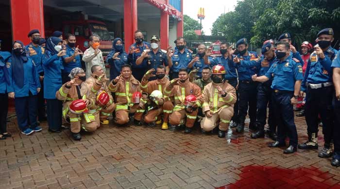 Wali Kota Cilegon Hadiri Peringatan HUT Pemadam Kebakaran Ke-103