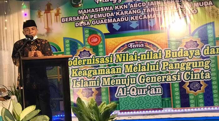 Camat Jailolo Hadiri Acara Panggung Islami yang Digelar Mahasiswa KKN IAIN Ternate Bersama Karang Taruna Desa Guaemaadu 2 Camat Jailolo Hadiri Acara Panggung Islami