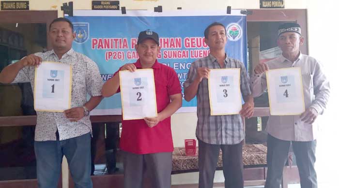 calon geuchik gampong sungai lung