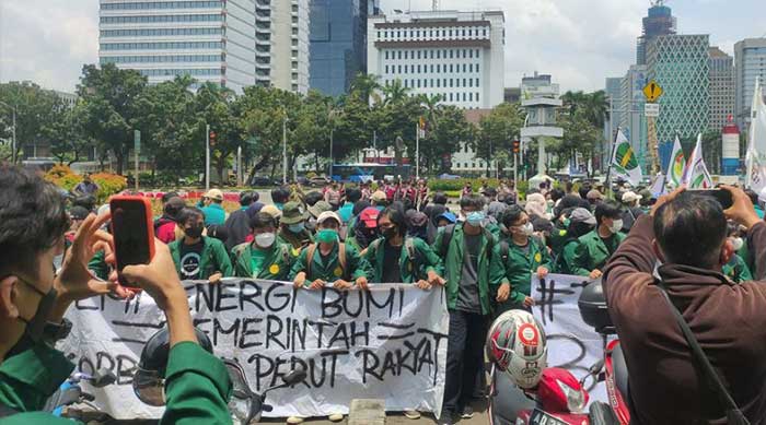 Tak Gentar Dibubarkan Polisi, BEM SI Pastikan Demo 11 April tetap Berjalan
