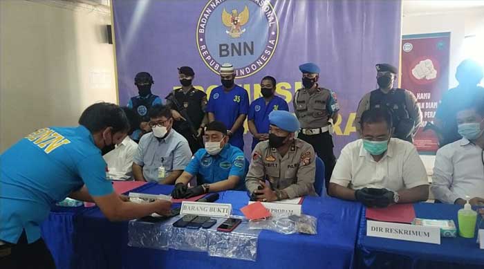 BNN Kalbar Gagalkan Penyelundupan Sabu