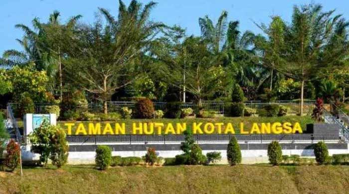 Covid-19 Mereda, Pengunjung Taman Hutan Kota Langsa Meningkat