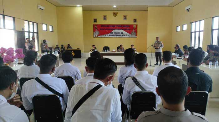 Polres Pesawaran Polda Lampung Laksanakan Rangkaian Wisuda Purnabakti Personil Masuki Masa Pensiun